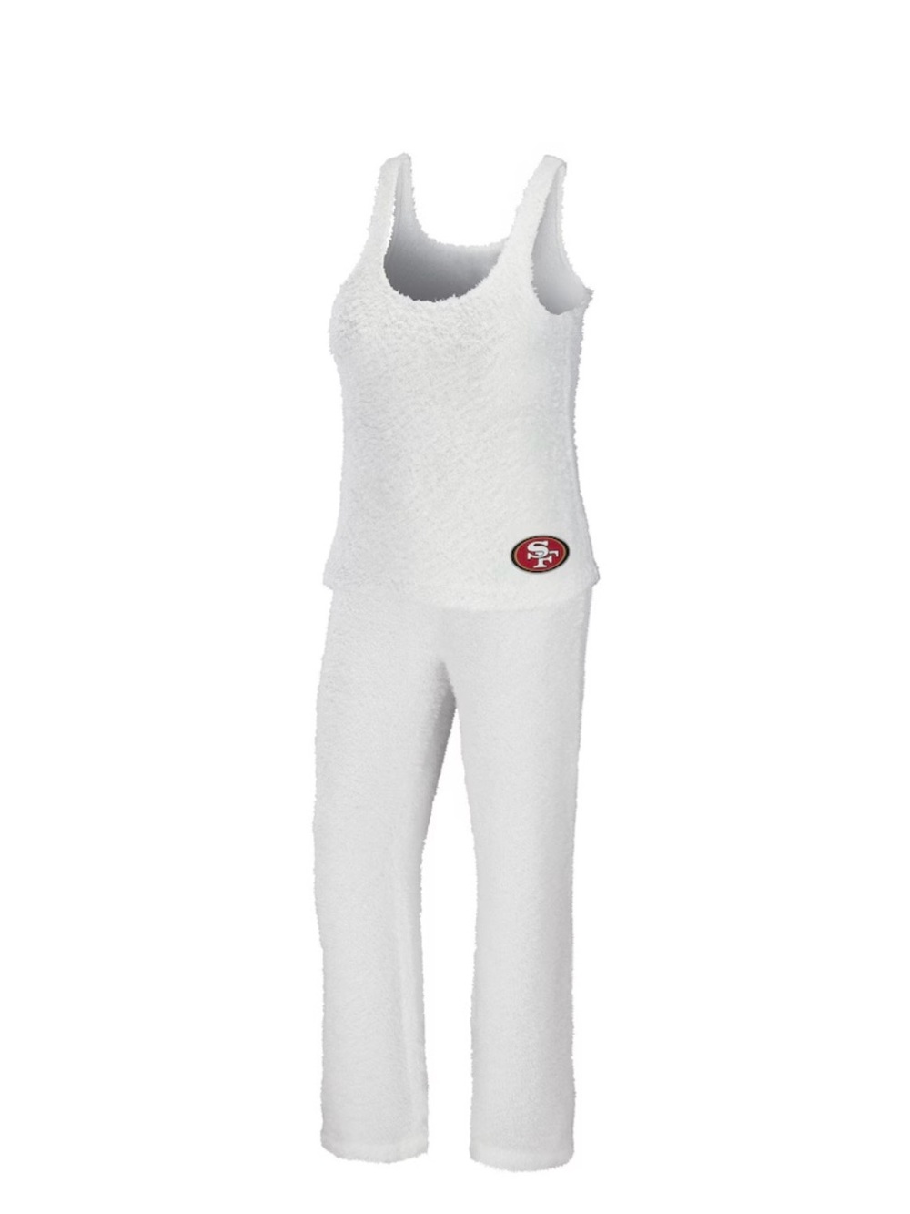 NWT San Francisco 49ers Plush Tank & Lounge Pant Set with Team Logo
